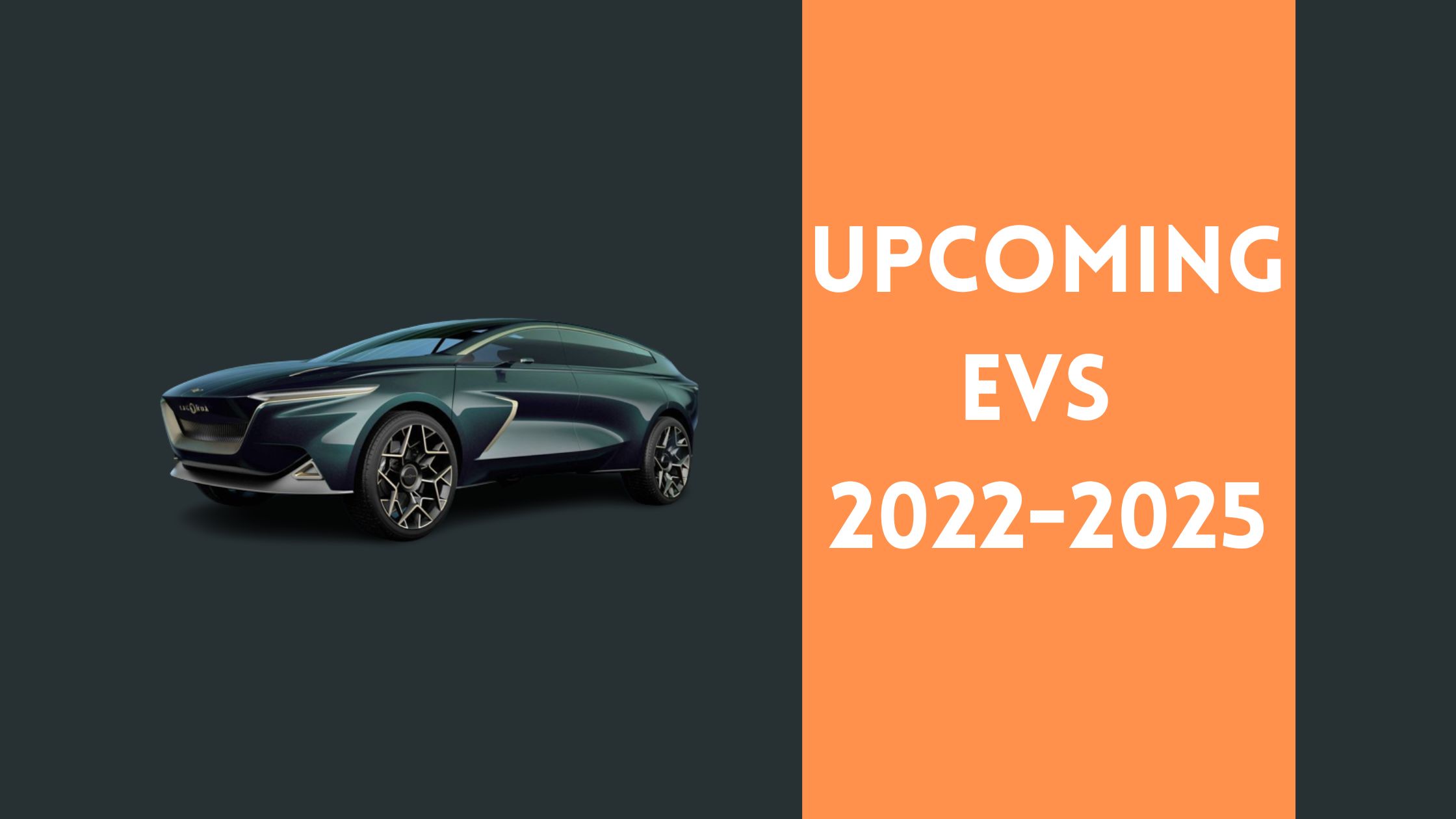 List Of EVs In 20232025 A To Z Electric Guide